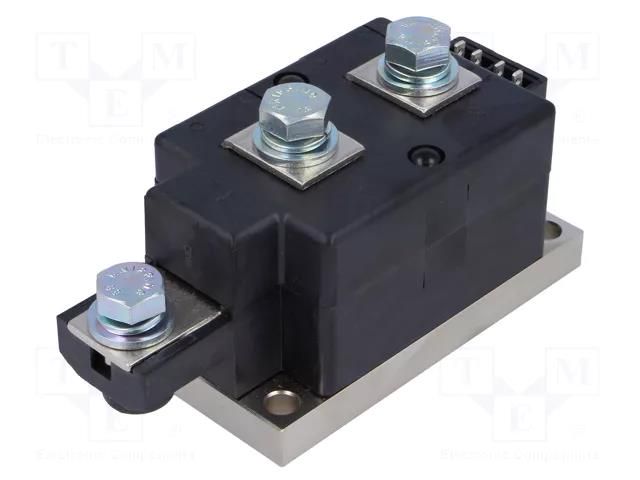 Module: thyristor; double series; 2.2kV; 250A; Y1; Ufmax: 1.33V IXYS MCC224-22IO1