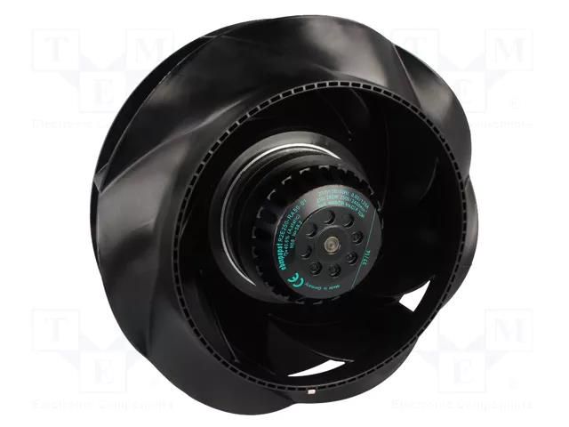 Fan: AC; radial; 230VAC; Ø250x99mm; 905m3/h; ball; 2500rpm; IP44 EBM-PAPST R2E250-RA50-01