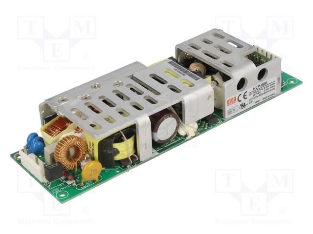 Power supply: switching; LED; 81.9W; 42VDC; 1.56÷1.95A; 90÷305VAC MEAN WELL HLP-80H-42