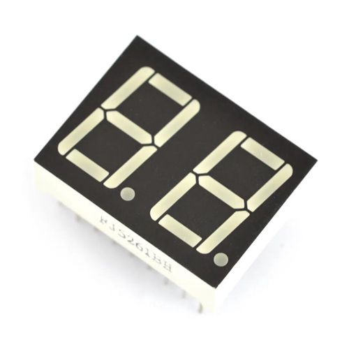 Eight-segment display x2 - 14mm blue - common anode LCD-06435 5904422357603