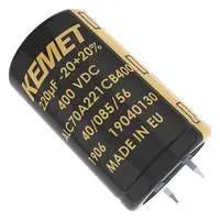 CAP, 150UF, 600V, ALU ELEC, QC/SNAP-IN ALC70E151DC600