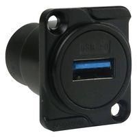 USB ADAPTER, 3.0 TYPE A RCPT-RCPT AC-USB3-AAB