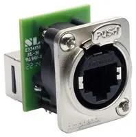 IN-LINE ADAPTOR, RJ45 JACK-JACK, CAT5E RJX8FD5T