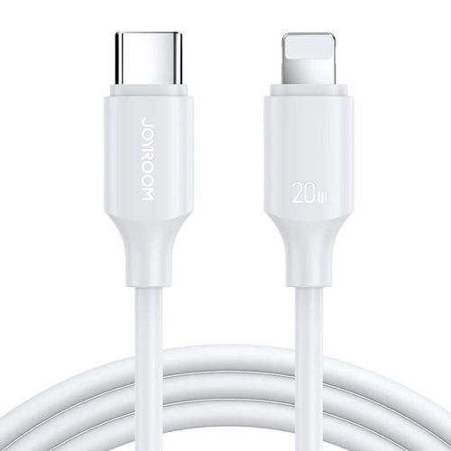 Cable Lightning Type-C 20W 0.25m Joyroom S-CL020A9 (white), Joyroom S-CL020A9 0.25m LW