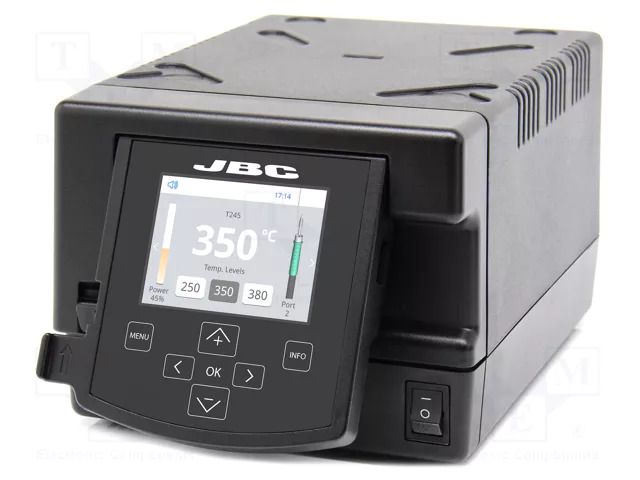 Station: control unit; 150W; 90÷450°C; 230VAC; Display: LCD; ESD JBC TOOLS JBC-DD-2A