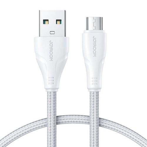 Cable to Micro USB-A / Surpass / 0.25m Joyroom S-UM018A11 (white), Joyroom S-UM018A11 0.25m Whi