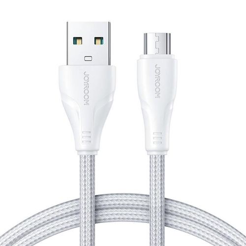 Cable to Micro USB-A / Surpass / 2m Joyroom S-UM018A11 (white), Joyroom S-UM018A11 2m White