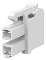 PLUG HOUSING, 2POS, THERMOPLASTIC, NAT 1983660-1