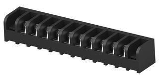 TERMINAL BLOCK, BARRIER, 10WAYS, 16AWG 1-1546525-0