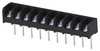 TERMINAL BLOCK, BARRIER, 10WAYS, 12AWG 3-1546159-0