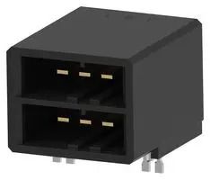 CONNECTOR, HEADER, 6POS, 2ROW, 3.81MM 3-178137-3