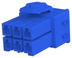 PLUG HOUSING, 6POS 3-177901-6