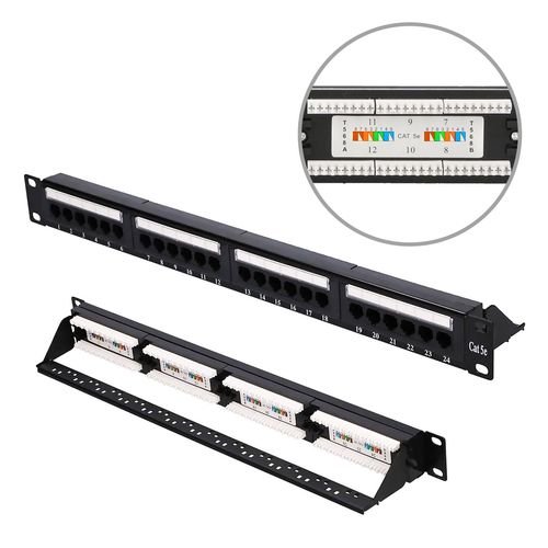 Extralink CAT5E UTP V2 | Patchpanel | 24 port, EXTRALINK EX.9809 5902560369809