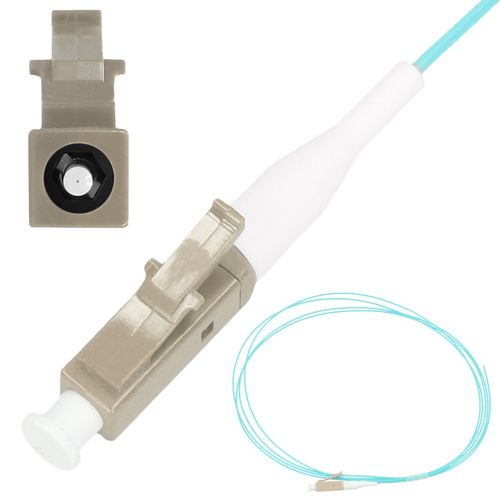 Extralink LC/UPC | Pigtail | Multi mode, OM3, 50/125, 2m, Easy strip, EXTRALINK EX.12462 5903148912462