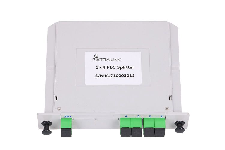 Extralink 1:4 PLC SC/APC | Splitter | Slot Type, EXTRALINK EX.11540 5903148911540