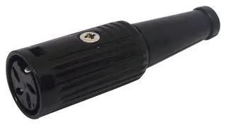 DIN AUDIO/VIDEO CONN, JACK, 4POS 601-0400