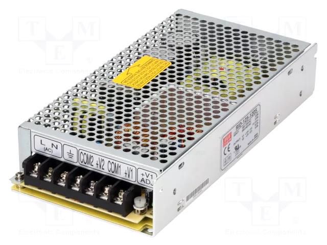 Power supply: switching; for building in,modular; 125.4W; 12VDC MEAN WELL RID-125-1205