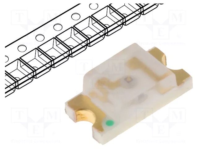 LED; red; SMD; 1206; 20÷49mcd; 2÷2.4VDC; 3.2x1.6x1.1mm; 120°; 20mA LUCKYLIGHT LL-S150VC-V1-2B