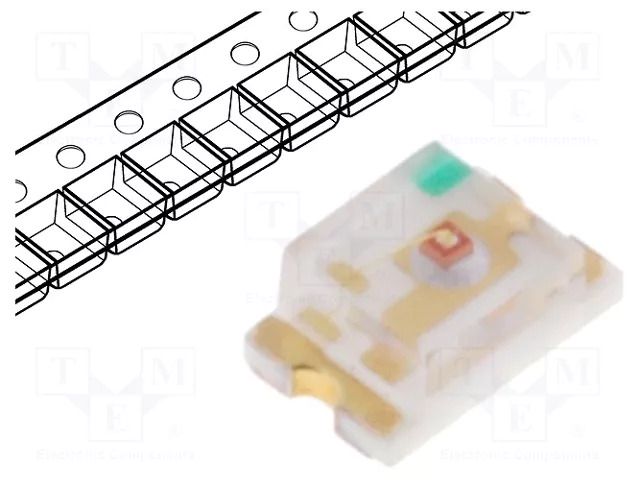 LED; yellow green; SMD; 0805; 5÷9mcd; 2.1÷2.8VDC; 2x1.25x0.8mm LUCKYLIGHT LL-S172GC-2A