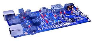 EVAL BOARD, POE-PD CONVERTER, 3V, 20A STEVAL-POE006V1