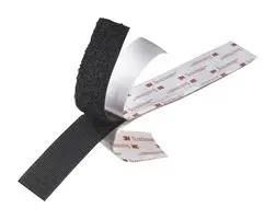 RECLOSABLE FASTENER, 1" X 50YD, BLACK SJ-3527(BLACK)1"