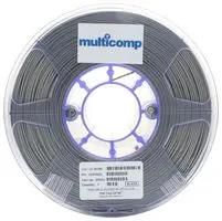 3D PRINTER FILAMENT, ABS, 1.75MM, SILVER MC011442