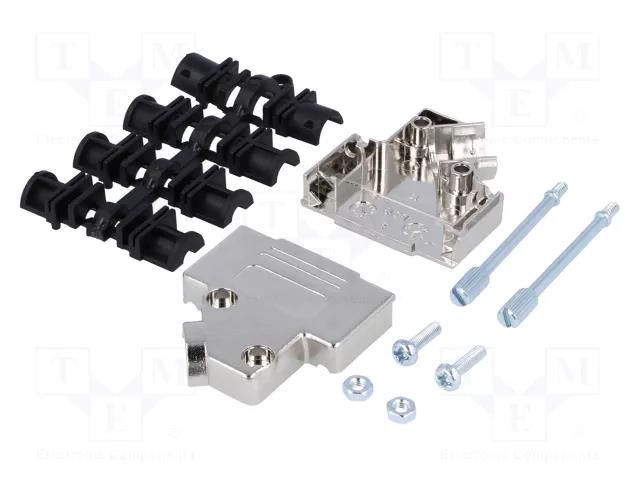 Enclosure for connectors: D-Sub; D-Sub 15pin,D-Sub HD 26pin MH CONNECTORS MHD45PK15-K