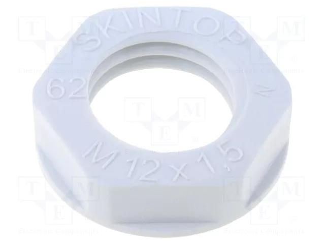 Nut; M12; halogen free; polyamide; UL94V-0; 17mm; grey; -20÷100°C LAPP LP-53119200