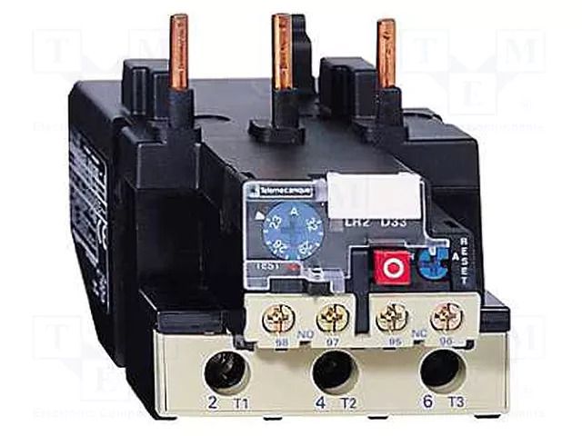 Thermal relay; Leads: screw terminals; 63÷80A; TeSys D SCHNEIDER ELECTRIC LRD3363