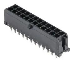 CONN, HEADER, 24POS, 2ROW, 3MM, TH 43045-2414