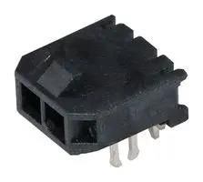 WTB CONN, HEADER, 2POS, 1ROW, 3MM 43650-0205