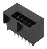 WTB CONN, HEADER, 10POS, 2ROW, 3MM 44432-1001