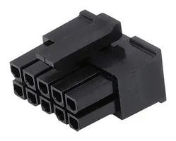 CONNECTOR HOUSING, RCPT, 10POS, 3MM 43025-1008