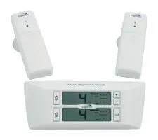 WIRELESS DIGITAL THERMOMETER, 40DEG C FM25