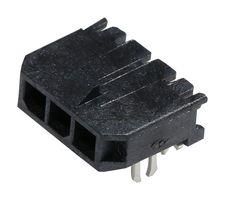 CONN, R/A HEADER, 3POS, 1ROW, 3MM, SMT 43650-0309