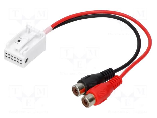 Aux adapter; RCA; BMW 4CARMEDIA AUX-BMW.05-RCA