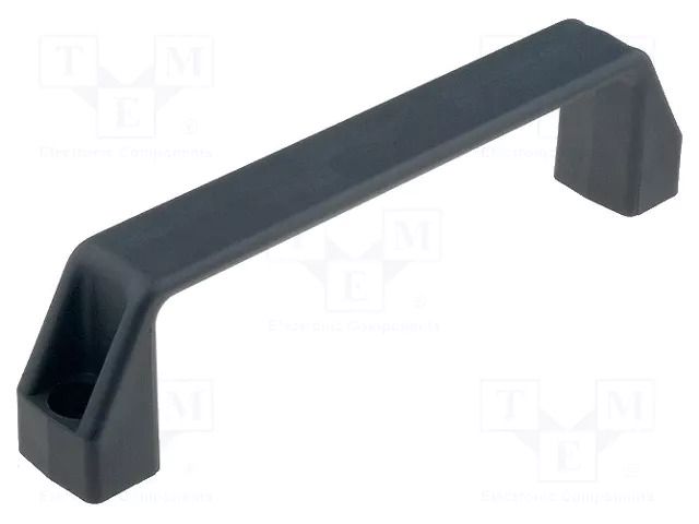Holder; technopolymer PP; black; H: 50mm; L: 196mm; W: 28mm; F2: 1.3kN ELESA+GANTER M.443/200N-CH