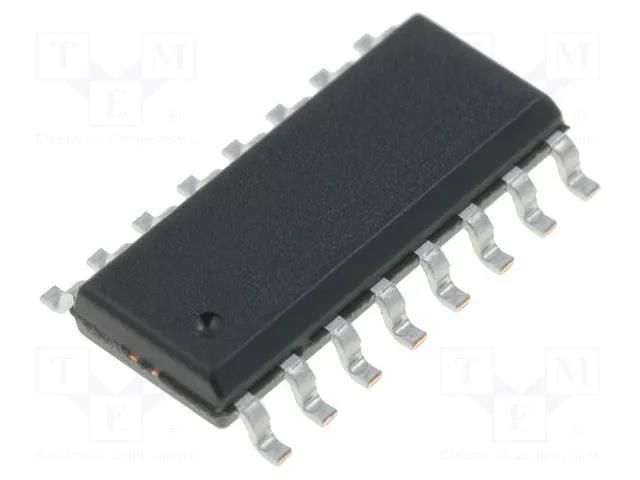 IC: digital; analog,demultiplexer,multiplexer; SMD; SO16; HC TOSHIBA 74HC4053DBJ