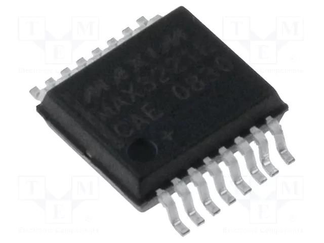 IC: interface; transceiver; Microwire,RS232,RS485,SPI,UART Analog Devices (MAXIM INTEGRATED) MAX3100CEE+