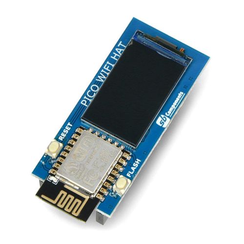 WiFi ESP8266 HAT with LCD 1,14'' 240x135px display for Raspberry Pi Pico - SB Components SKU21888 SBC-20404 5055652921888