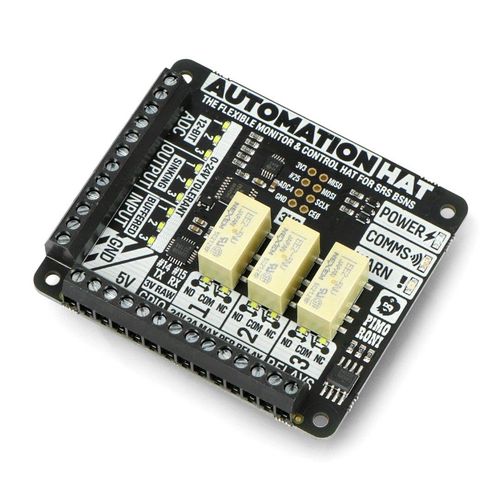 Automation Hat 3x relay + LED - Raspberry Pi extension PIM-10636 704256794705