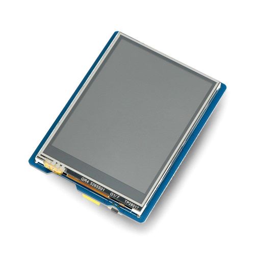 Touch screen LCD Rev 2.1 2.8'' 320x240px SPI + microSD reader - shield for Arduino - Waveshare 10684 WSR-04464 5904422352608