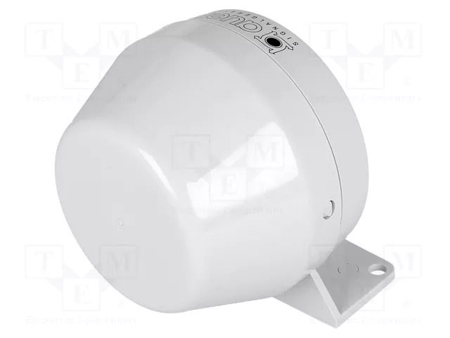 Signaller: sound; horn; 230VAC; 92dB; KDH; IP43; Ø75x72mm; ABS AUER SIGNAL 710000113