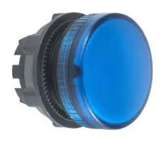 PILOT LIGHT HEAD, BLUE, ROUND, 22MM ZB5AV06