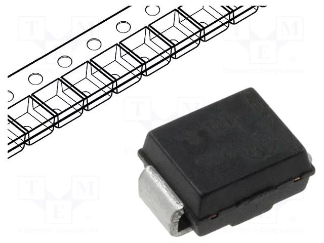 Diode: Schottky rectifying; SMB; SMD; 30V; 1A; reel,tape ONSEMI MBRS130LT3G