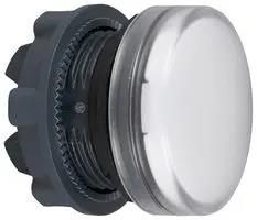 PILOT LIGHT HEAD, WHITE, ROUND, 22MM ZB5AV01