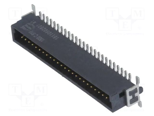 Connector: PCB-cable/PCB; socket; male; PIN: 50; har-flex®; 150VAC HARTING 15110502601333