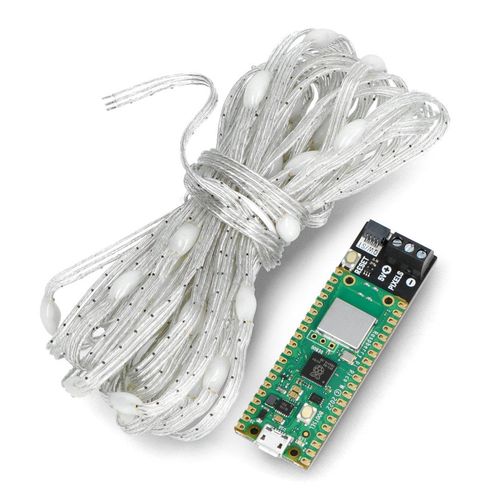 Wireless Plasma Kit - RP2040 microcontroller board + LED strip - PiMoroni PIM657 PIM-22312 769894023020