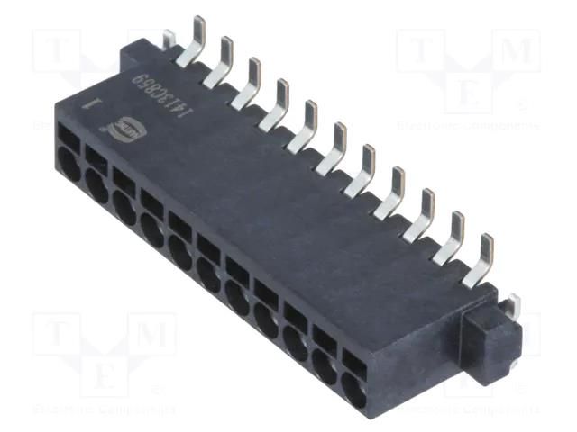 Connector: wire-board; female; PIN: 11; 2.54mm; har-flexicon®; SMT HARTING 14011113101333