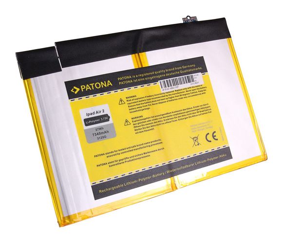  PATONA Battery f. Apple iPad Air 2 Apple A1547, PATONA 3125 4055655139793